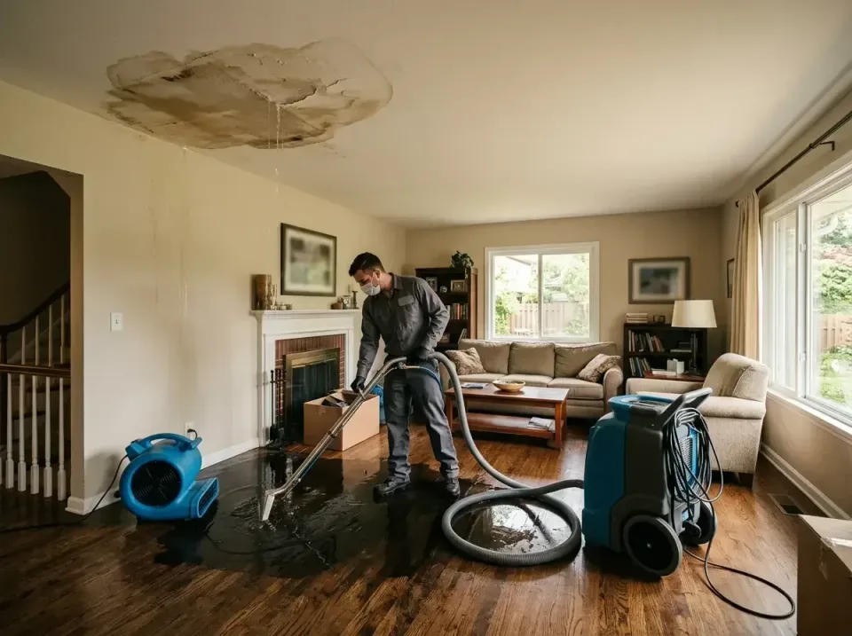 attic-pipe-burst-ceiling-drip-008 — frequently asked questions, Water Damage Restoration & Carpet Care in South Gate Ridge,…